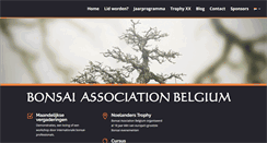 Desktop Screenshot of bonsaiassociation.be